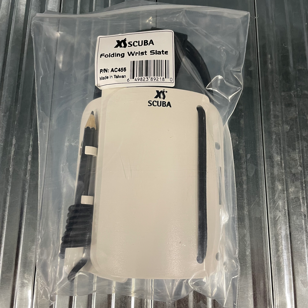 XS Scuba AC456 folding wrist slate