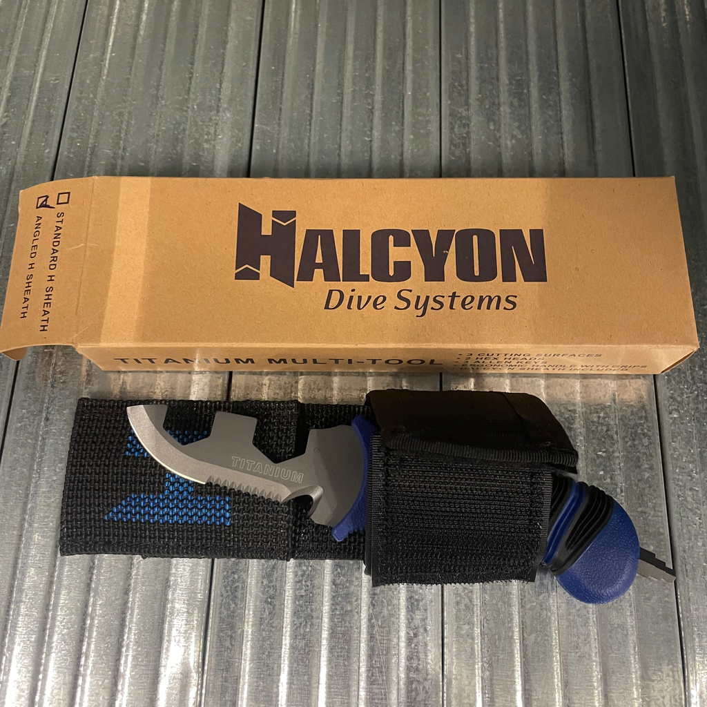 Halcyon Titanium Knife/Multitool