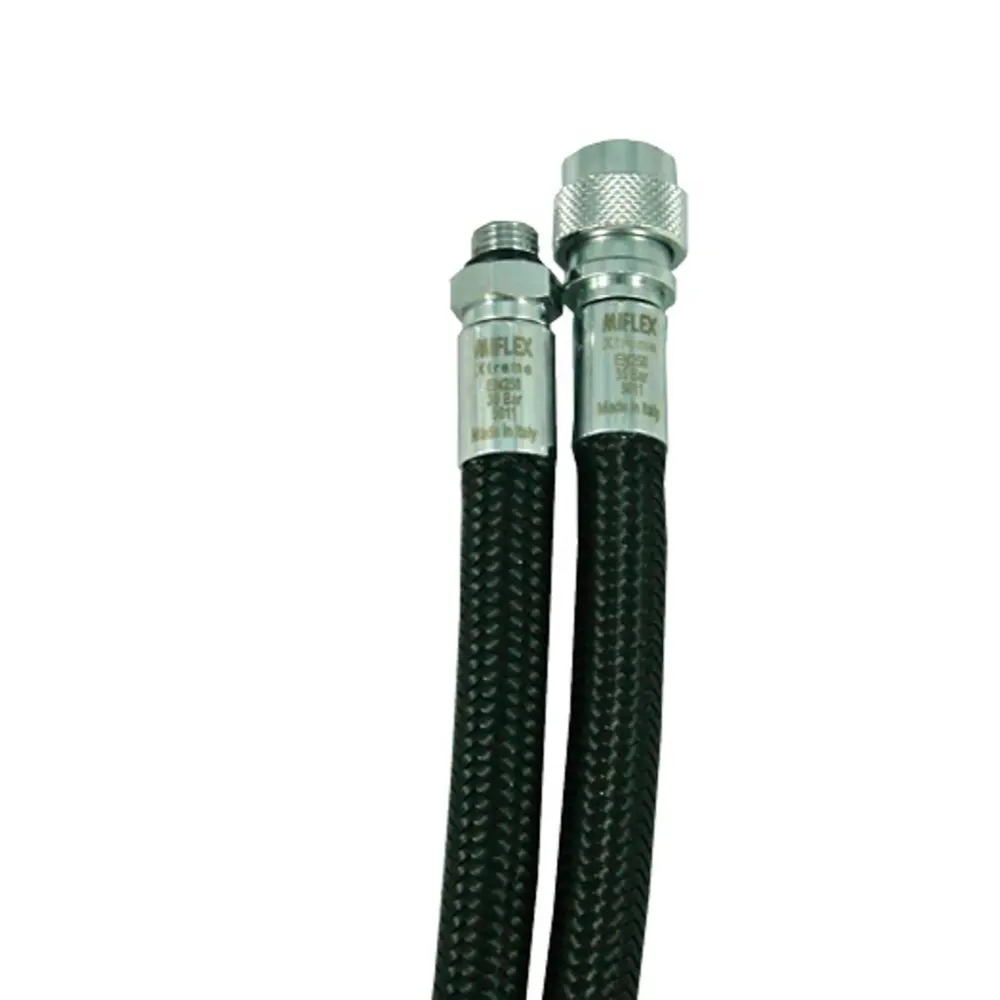 [61006] Miflex Inflator Hose (Black, 20 cm)