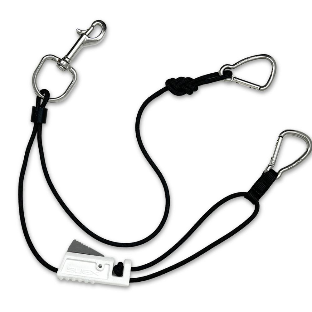 Smart lock tow cord – with carabiners