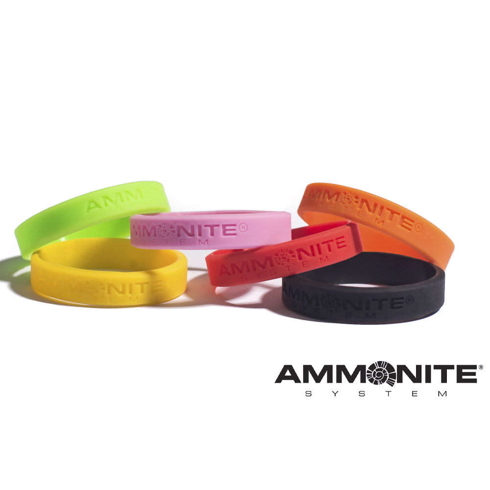 Set of silicone bands for led speleo