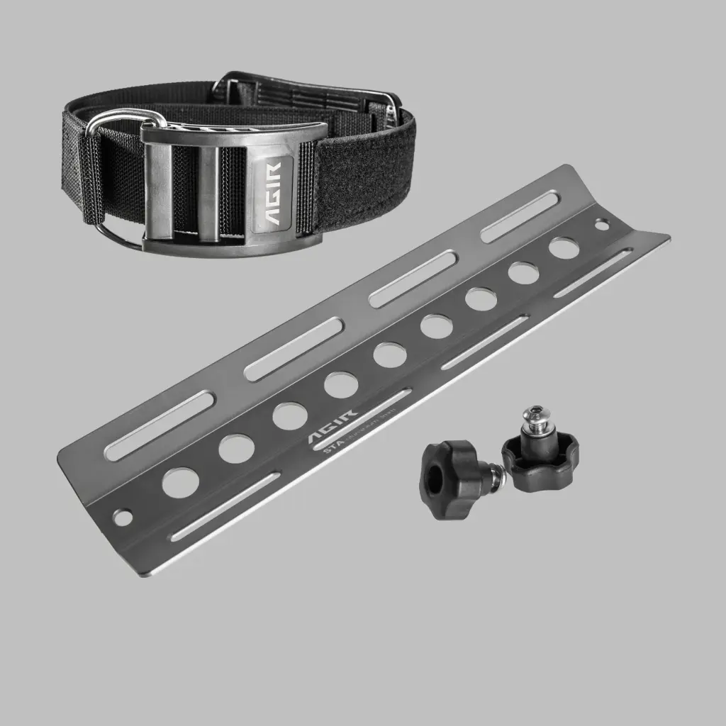 [22-20-00] Single Tank Adapter (With tank band, Aluminium)