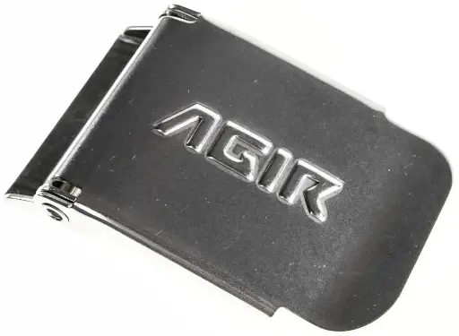 Agir Belt Buckle w/logo - SS