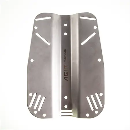 [21-30-01] Heavy Stainless Steel Backplate 6mm Bare