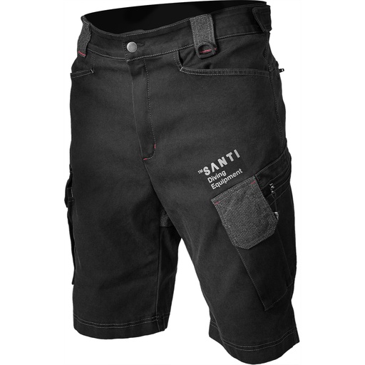 [4041] Scuba Denim Shorts