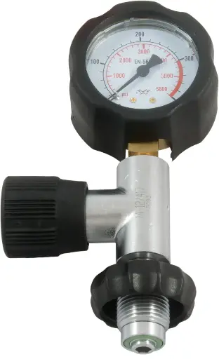 [51024] Check gauge, screws directly to tank valve